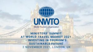La cumbre de ministros organizada por la OMT, el WTTC y el WTM alienta el compromiso de invertir en el futuro sostenible del turismo
