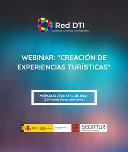 Webinar Creación de experiencias turísticas. 290420