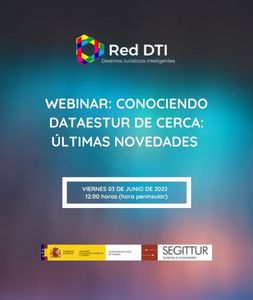 Webinar: Conociendo Dataestur de cerca: últimas novedades 03/06/2022