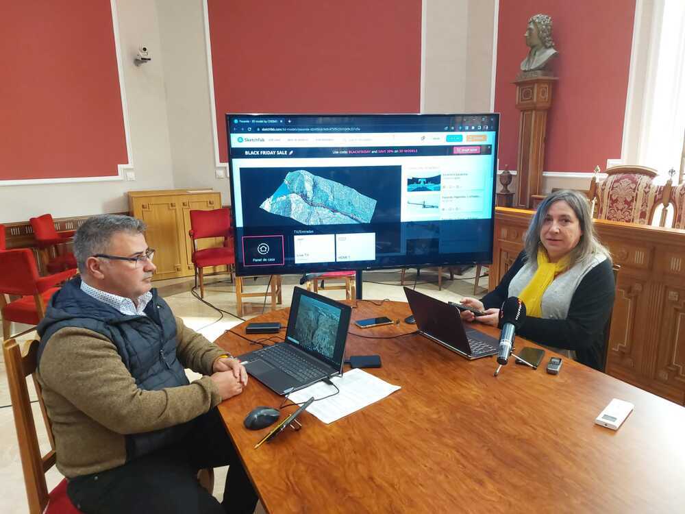 El Ayuntamiento de Hellín presenta la cartografía digital del Cañón de los Almadenes