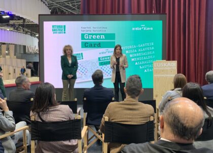 Vitoria-Gasteiz y Álava presentan en Fitur el proyecto de tarjeta turística Green Card