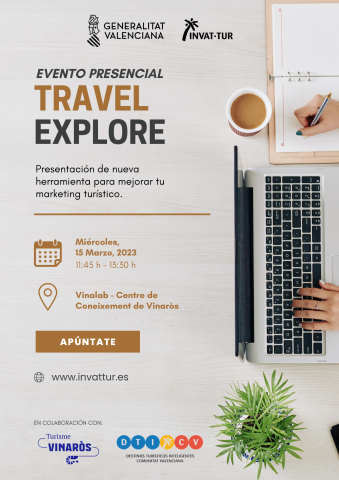 Vinaròs acogerá la presentación autonómica de la herramienta Travel Explore creada por Turisme Comunitat Valenciana