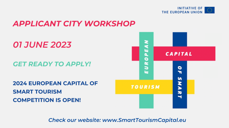 Webinars para las ciudades solicitantes a Capital Europea y Pionera Verde del Turismo Inteligente 2024