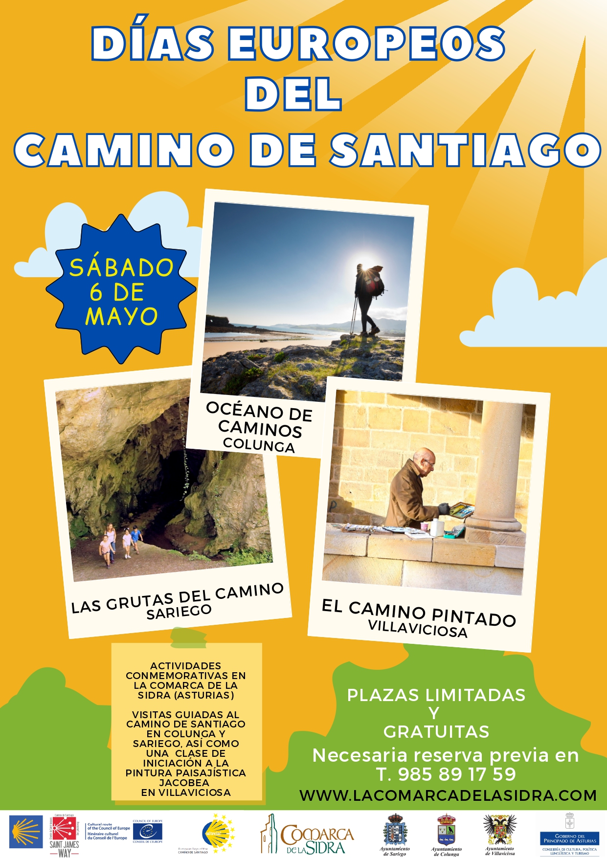 Visitas especiales en la comarca de la sidra para conmemorar los Días Europeos del Camino de Santiago