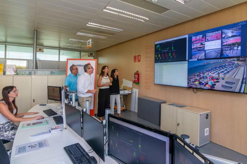 Benidorm implanta un sistema de monitorización para medir la afluencia de personas a sus playas