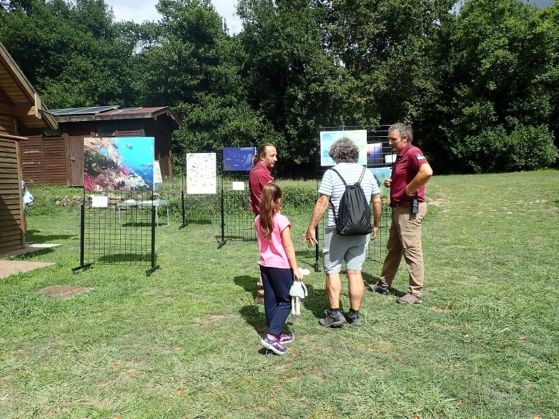 La Xunta colabora en una experiencia de realidad virtual y en una exposición fotográfica para dar a conocer la riqueza de los fondos marinos de Cortegada