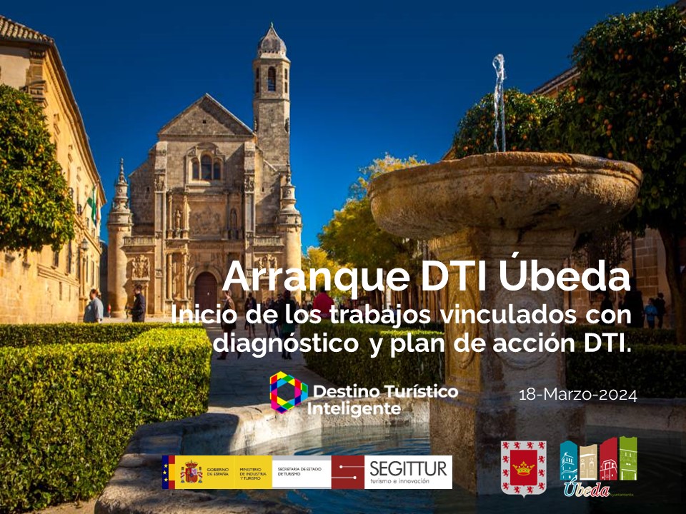 El Ayuntamiento de Úbeda da los primeros pasos para su conversión en Destino Turístico Inteligente