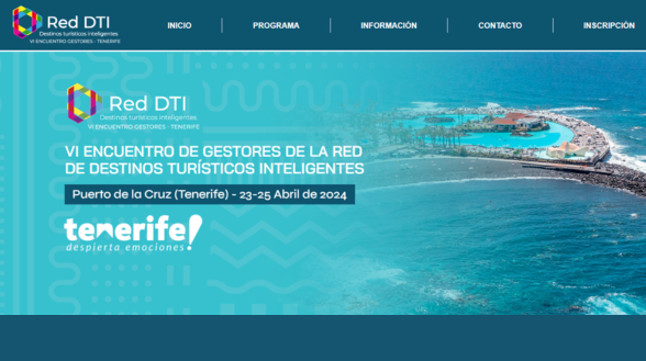 El VI Encuentro de Gestores de la RedDTI se celebrará en Tenerife del 23 al 25 de abril