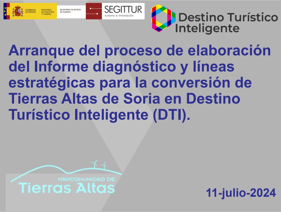 El destino Tierras Altas de Soria comienza con los trabajos asociados al proceso de diagnóstico Destino Turístico Inteligente