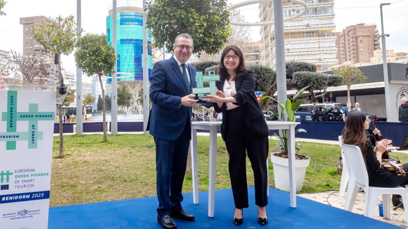 Benidorm ha recibido el distintivo ‘Green Pioneer’ de manos de la Comisión Europea