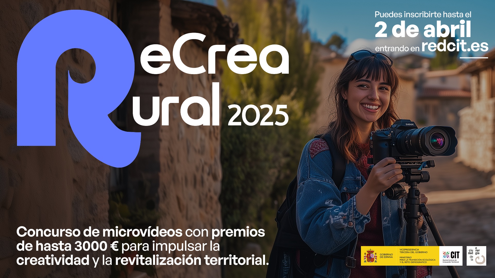 El MITECO convoca los premios ‘RE-CREA RURAL 2025’, un certamen de microvídeos para ensalzar el dinamismo de la España rural