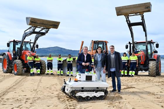 Santander incorporará dos robots para la limpieza de las playas mediante inteligencia artificial
