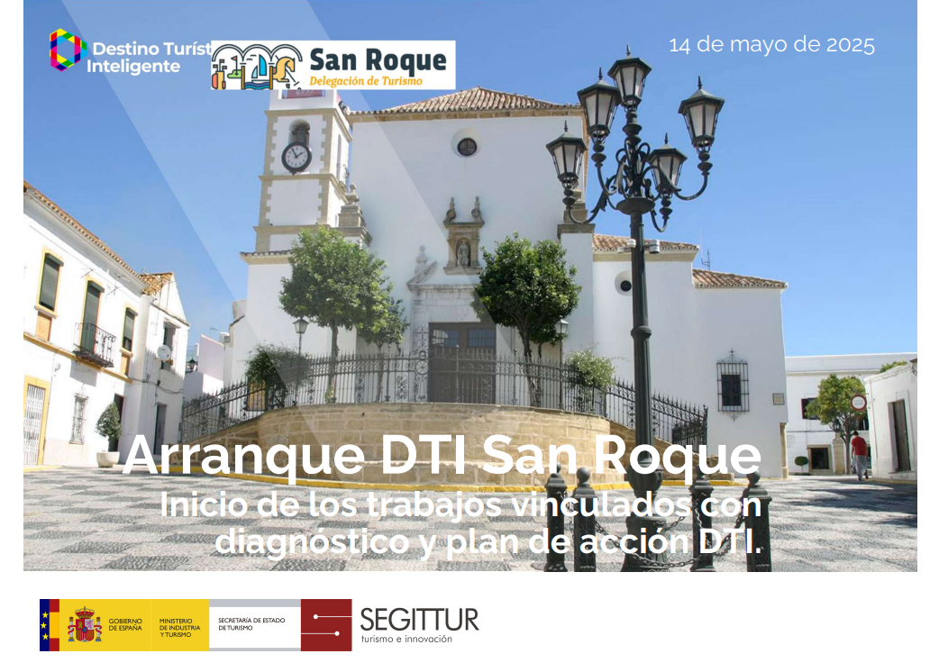 San Roque comienza con los trabajos asociados al proceso de diagnóstico Destino Turístico Inteligente al que se someterá al municipio con el apoyo de SEGITTUR. Este proceso está financiado con un Plan de Sostenibilidad Turística