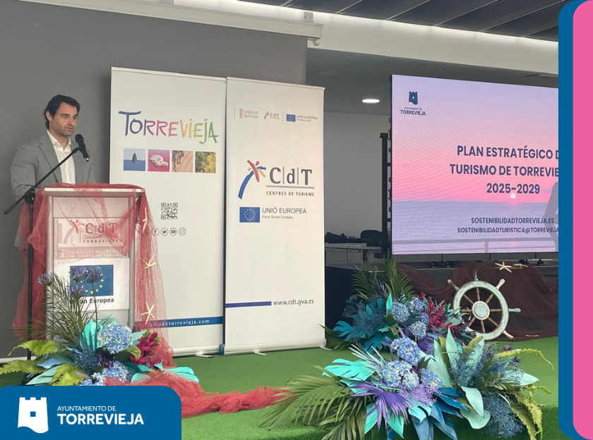 Torrevieja presenta su Plan Estratégico de Turismo 2025-2029. Un modelo de desarrollo sostenible, competitivo e innovador
