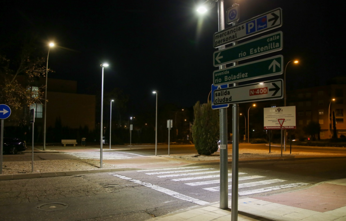 El Ayuntamiento de Toledo mejorará la seguridad vial con la iluminación de 60 pasos de peatones