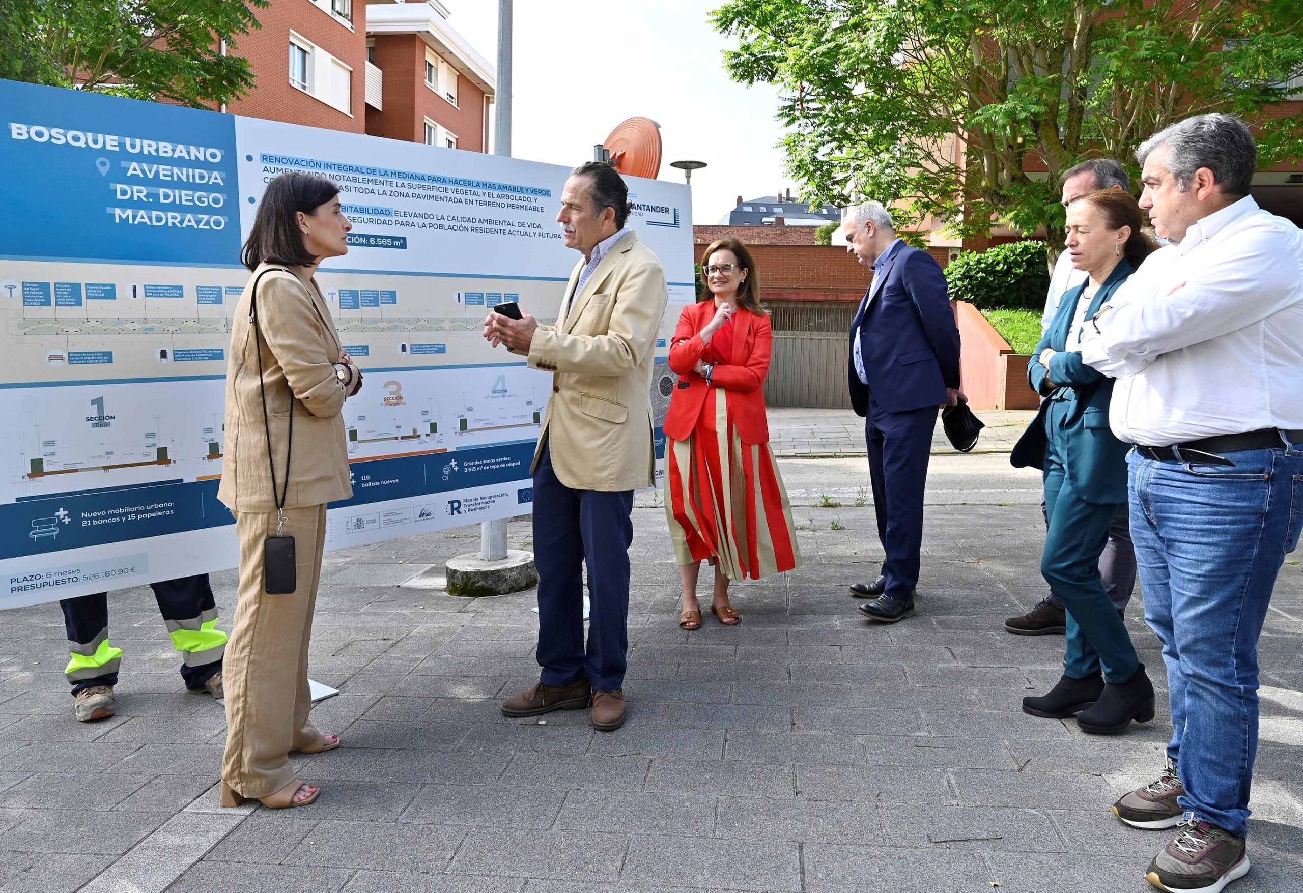 Comienzan las obras de renaturalización de la avenida Doctor Diego Madrazo