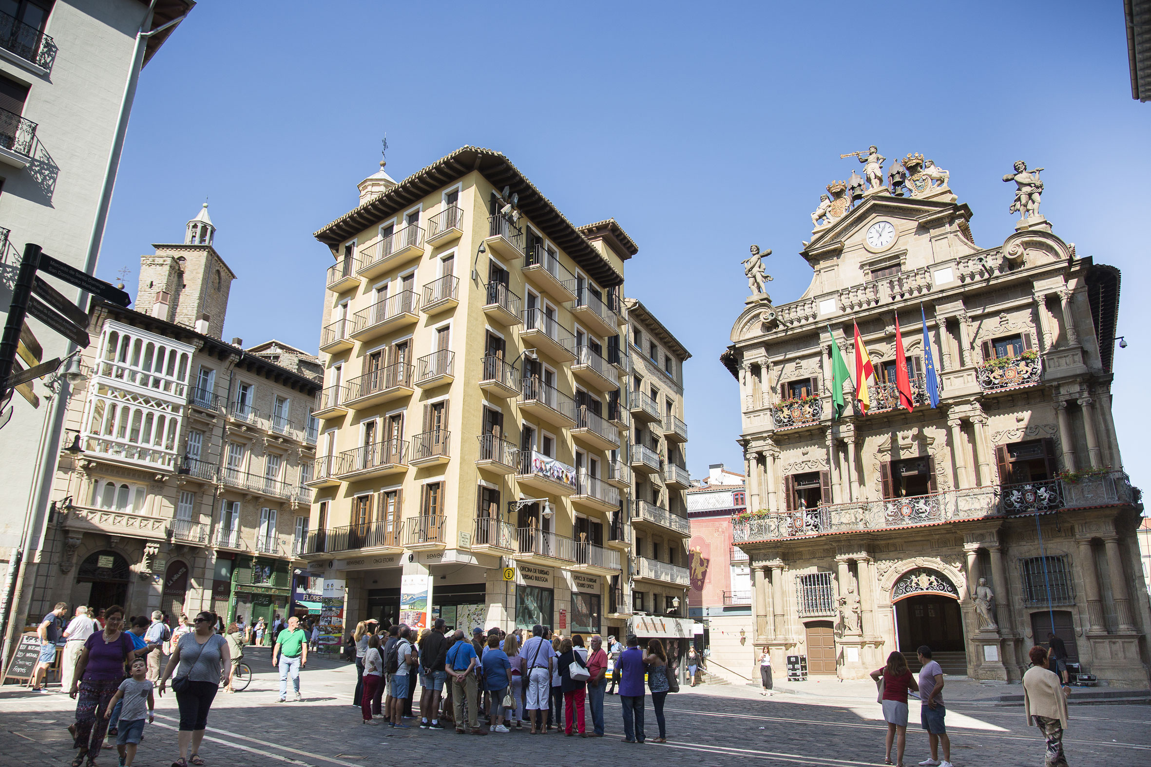Pamplona desarrollará una Plataforma Inteligente de Destino para impulsar una gestión sostenible y eficaz del turismo y medir el impacto de eventos como los Sanfermines