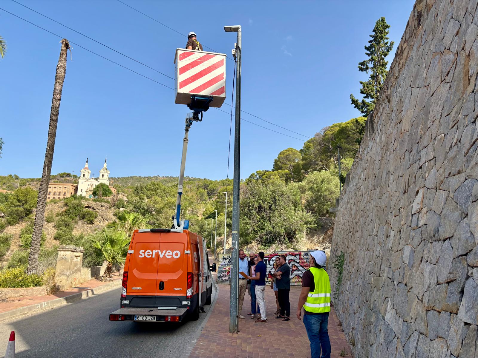 Algezares estrena nueva iluminación LED que contribuirá a reducir 250 toneladas de CO2 y protegerá a la fauna y flora del entorno de la Fuensanta