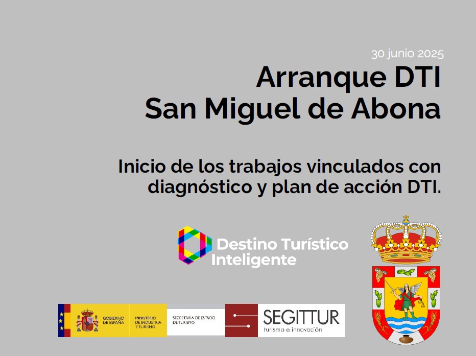 San Miguel de Abona da los primeros pasos para su conversión en Destino Turístico Inteligente