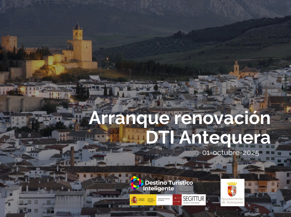 Antequera inicia el proceso de renovación del distintivo de Destino Turístico Inteligente Adherido mediante la actualización de su diagnóstico DTI