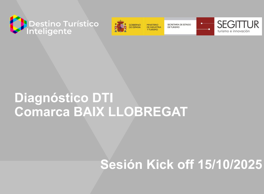 La Comarca del Baix Llobregat da los primeros pasos para su conversión en Destino Turístico Inteligente