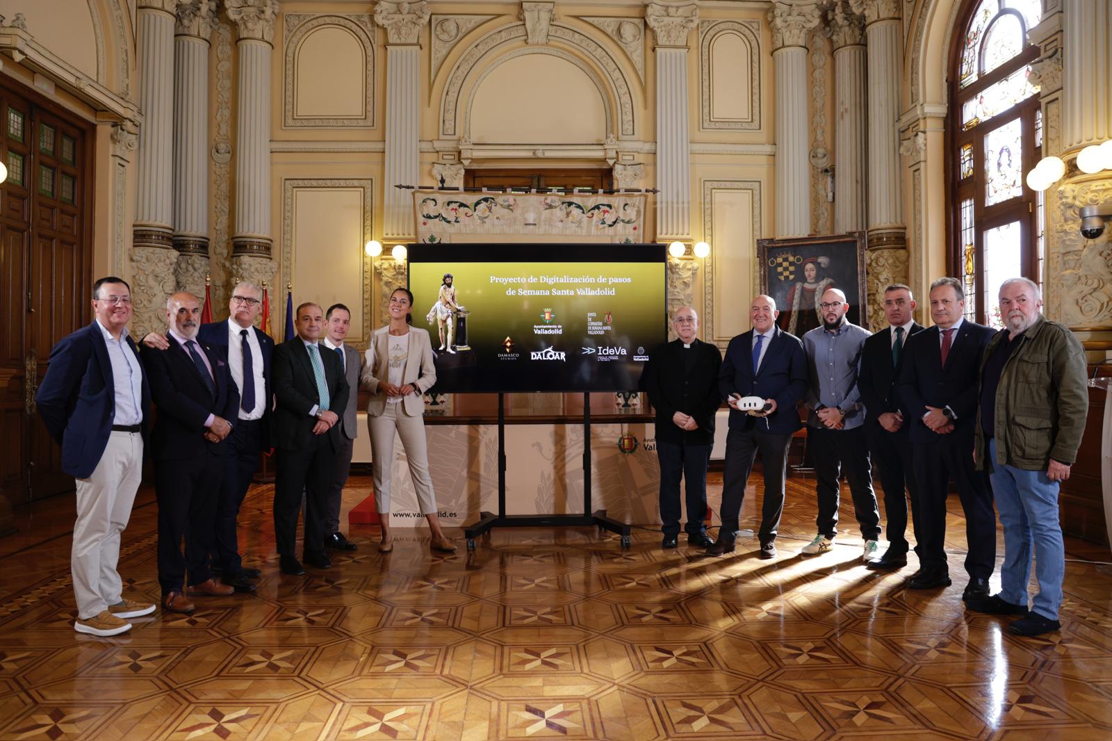 El Ayuntamiento de Valladolid y la Junta de Cofradías digitalizan las tallas históricas de la Semana Santa de la ciudad en un proyecto pionero en España