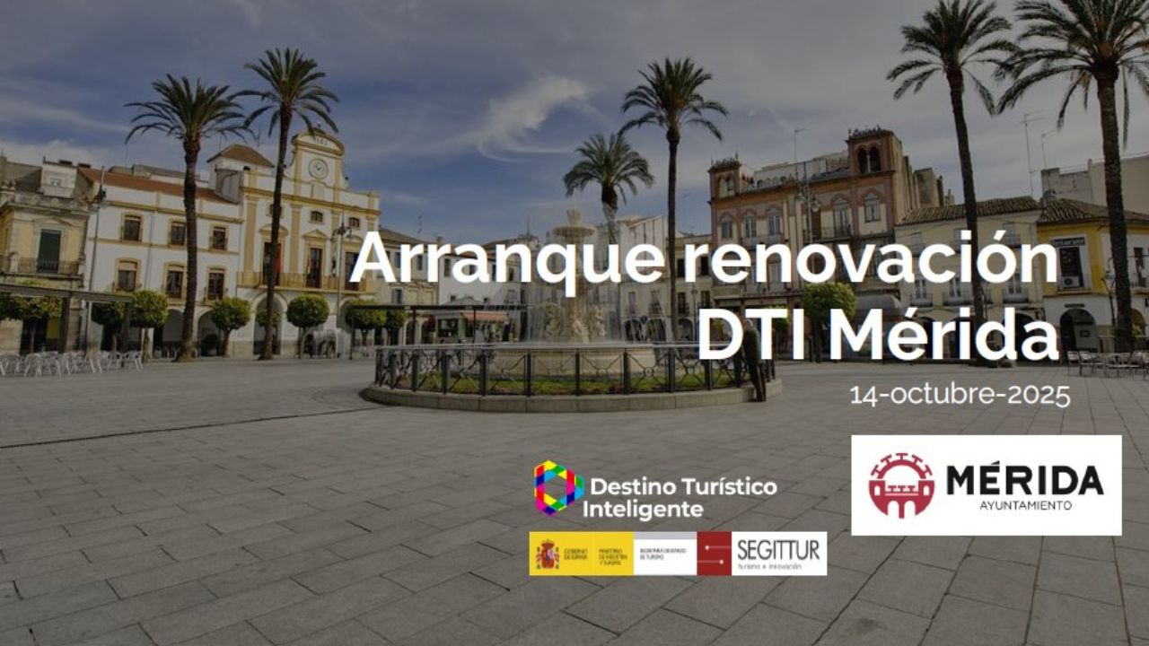 Mérida (Extremadura) inicia el seguimiento del informe diagnóstico DTI para renovar su distintivo