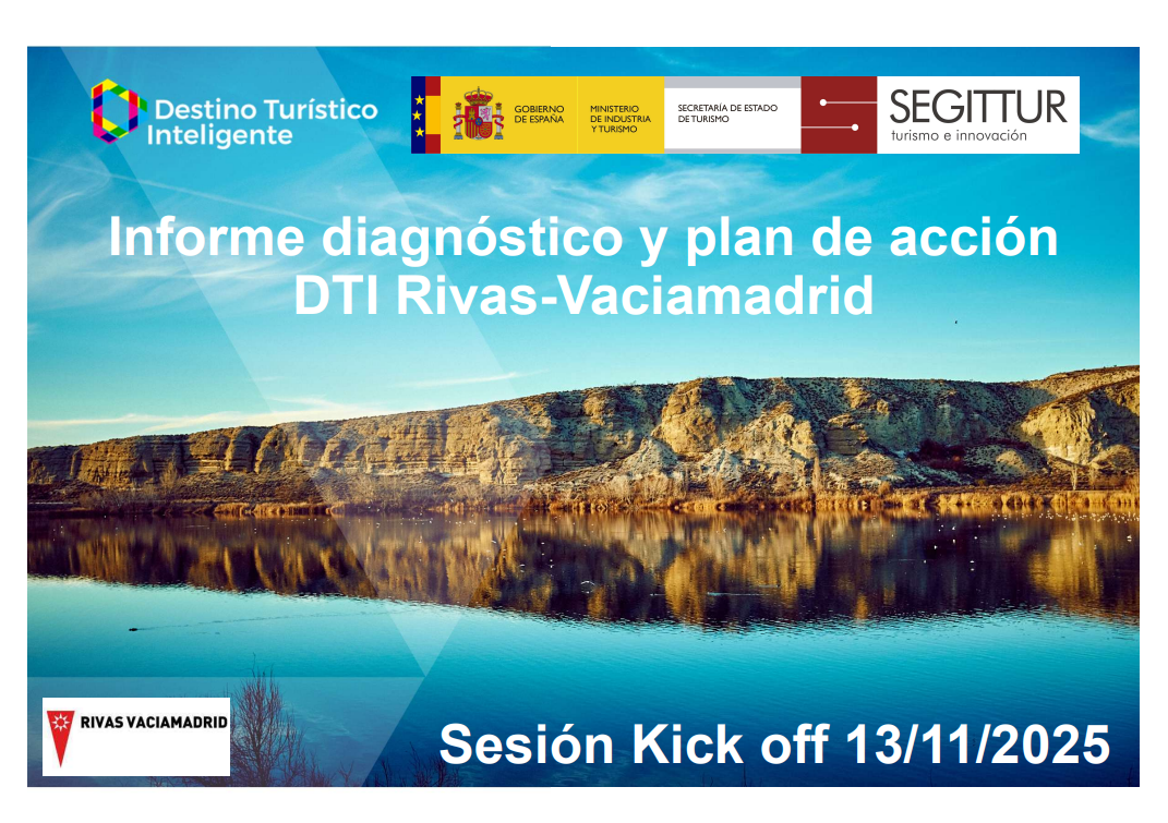 Rivas-Vaciamadrid comienza con los trabajos asociados al proceso de diagnóstico Destino Turístico Inteligente al que se someterá al municipio con el apoyo de SEGITTUR