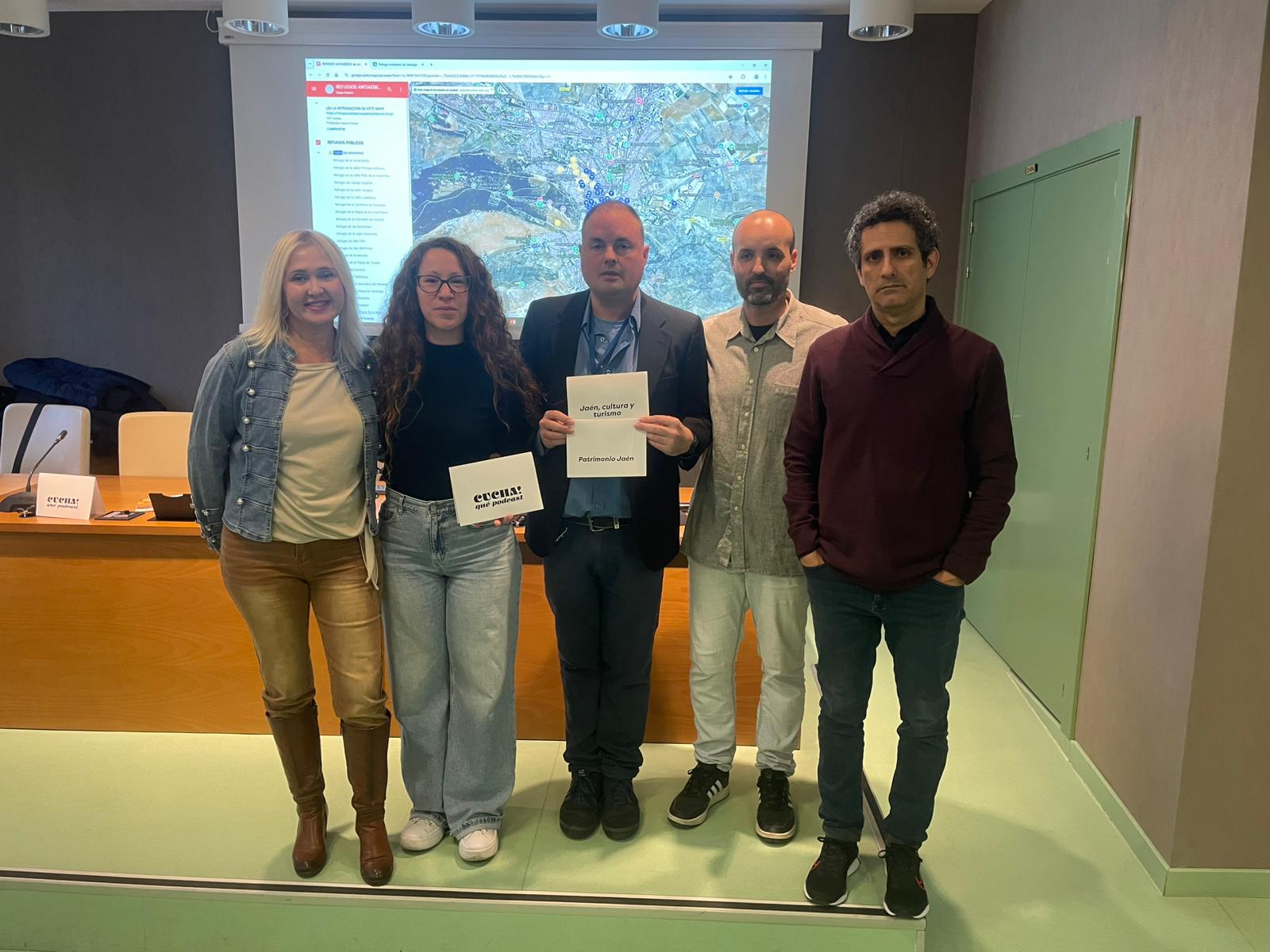 Cultura del Ayuntamiento de Jaén incorpora como recurso turístico un mapa interactivo para poner en valor los 150 refugios antiaéreos de la ciudad