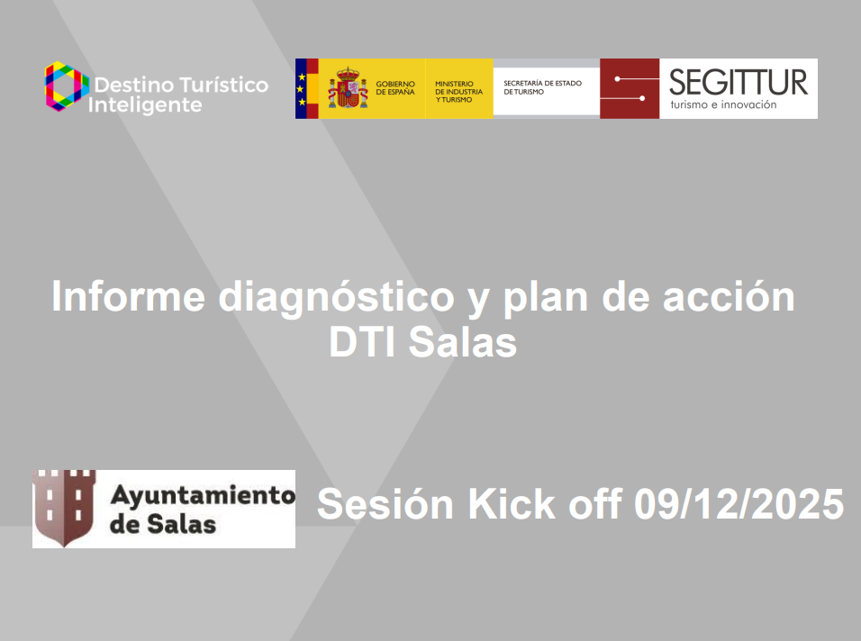 Salas da los primeros pasos para su conversión en Destino Turístico Inteligente