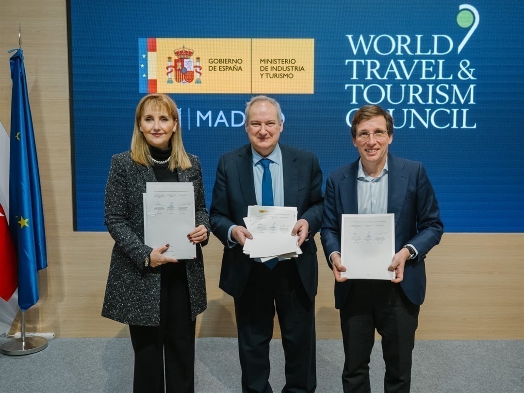 El Ministerio de Industria y Turismo y el Ayuntamiento de Madrid firman con el Consejo Mundial de Viajes y Turismo (WTTC) el acuerdo que refrenda la elección de la capital de España como su nueva sede central