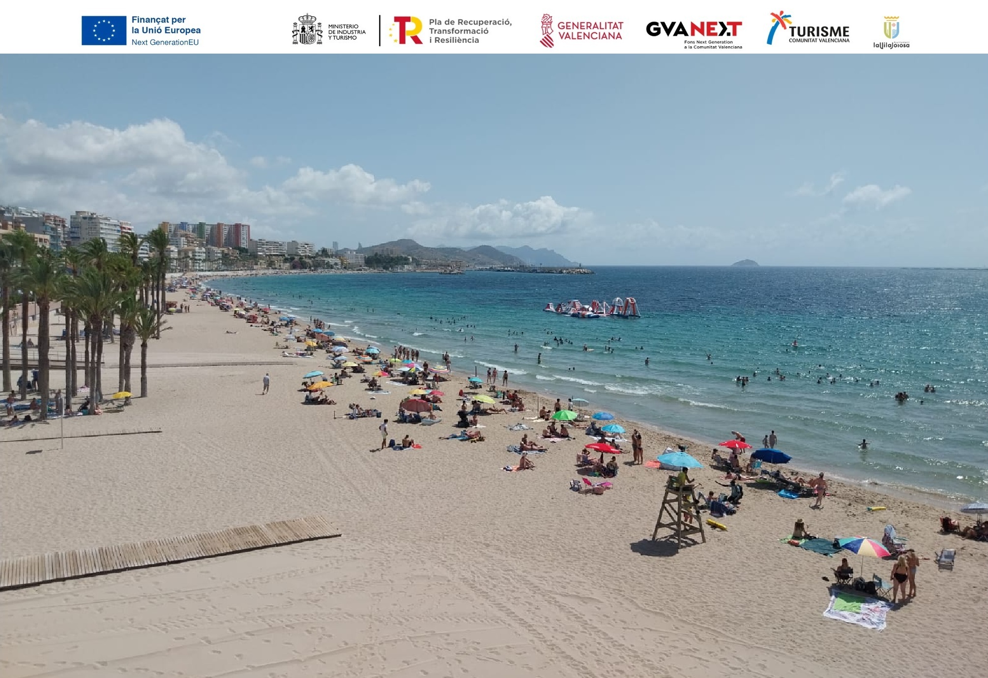 Las playas de Villajoyosa contarán con un sistema de monitorización de pérdida de arena