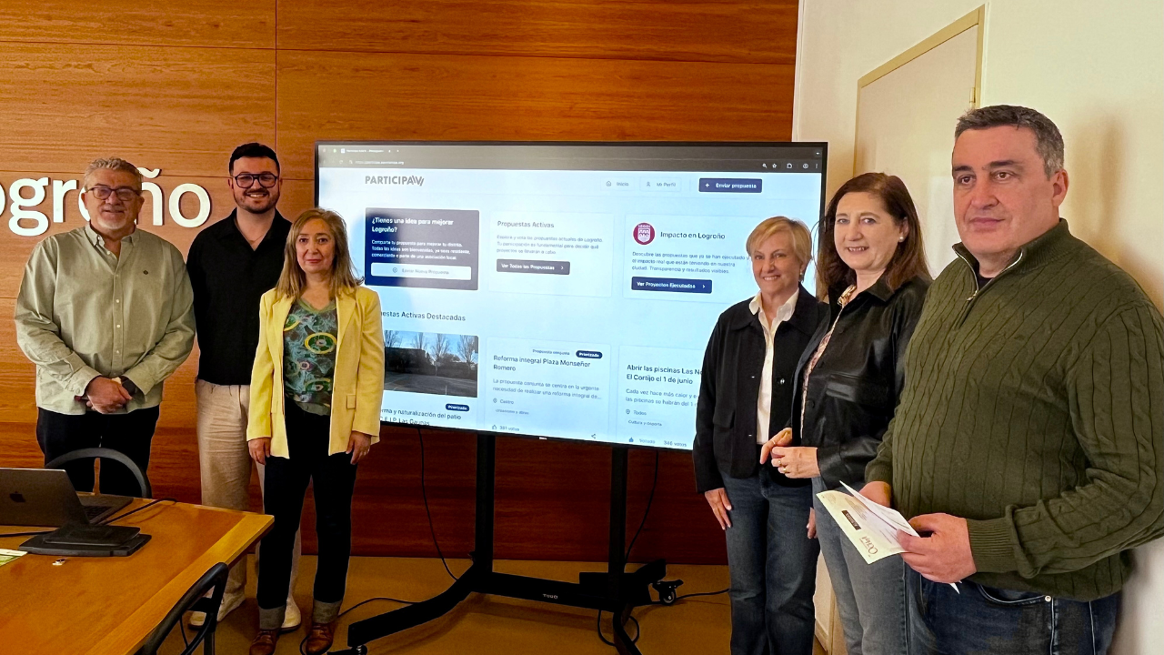 El Ayuntamiento de Logroño incorpora la IA para facilitar y optimizar la presentación de propuestas al Presupuesto Participativo