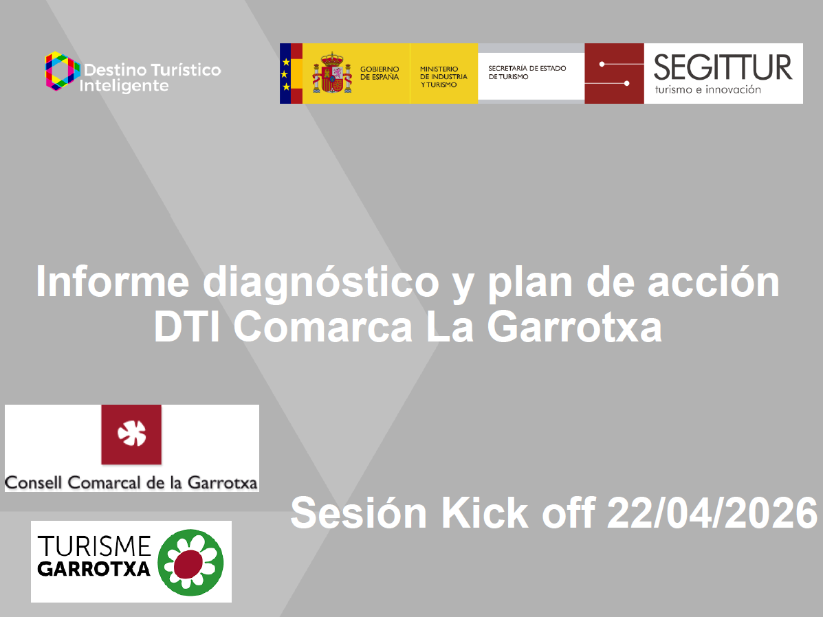 La Comarca Garrotxa comienza con los trabajos asociados al proceso de diagnóstico Destino Turístico Inteligente con el apoyo de SEGITTUR