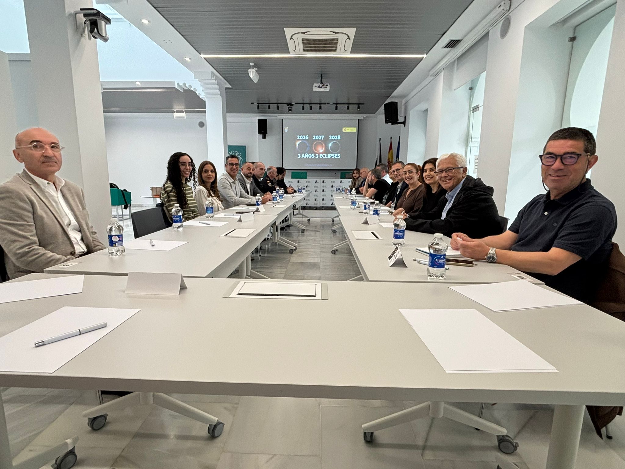 Ceuta celebra la primera reunión de coordinación del Proyecto Trío de Eclipses 2026, 2027 y 2028