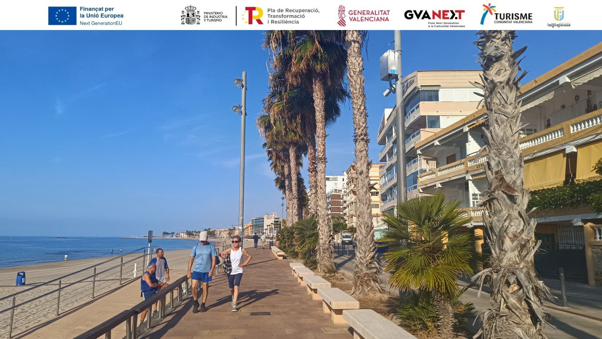 Villajoyosa implanta un sistema de control de aforos en las playas y espacios naturales