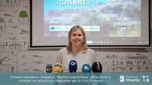 Vinaròs impulsa la campaña “Realidad aumentada” para dar a conocer las actuaciones financiadas por la Unión Europea