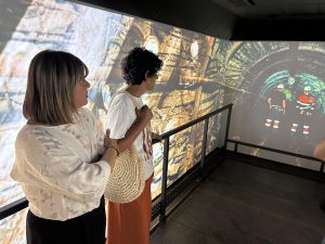 Visita inmersiva del pozo Santa Bárbara, Mieres