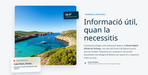 Gemelo digital playas de Baleares